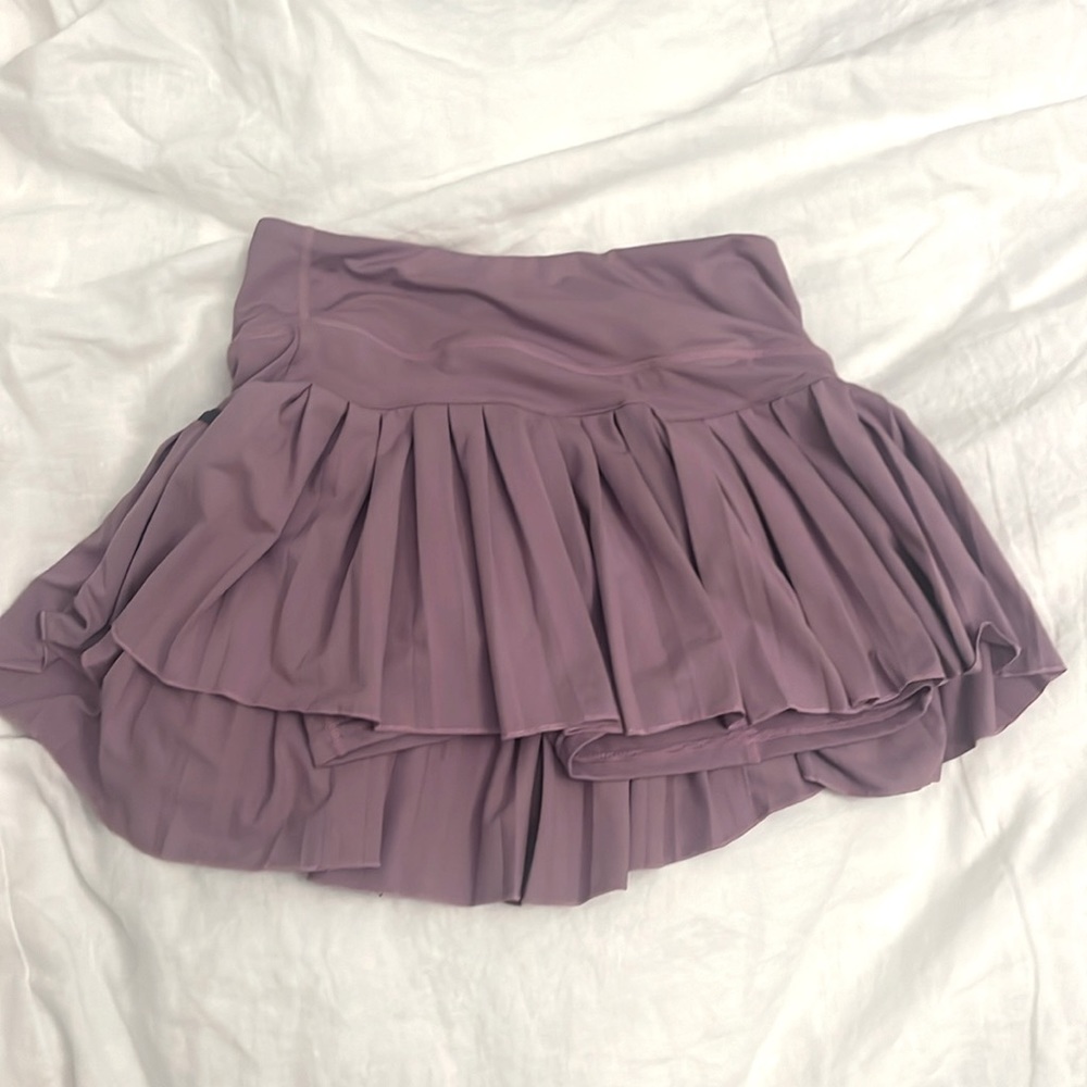 purple/lavender athletic skirt with built in shorts size s